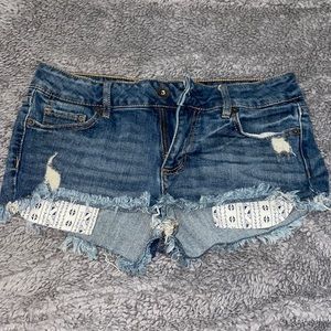 Bullhead Black Jean Shorts